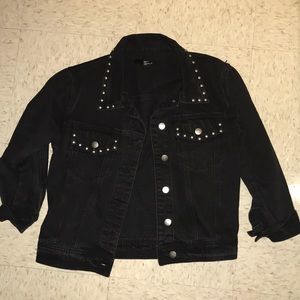 Black Denim Jacket